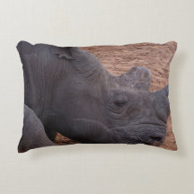 Coussin d'accentuation du rhino noir