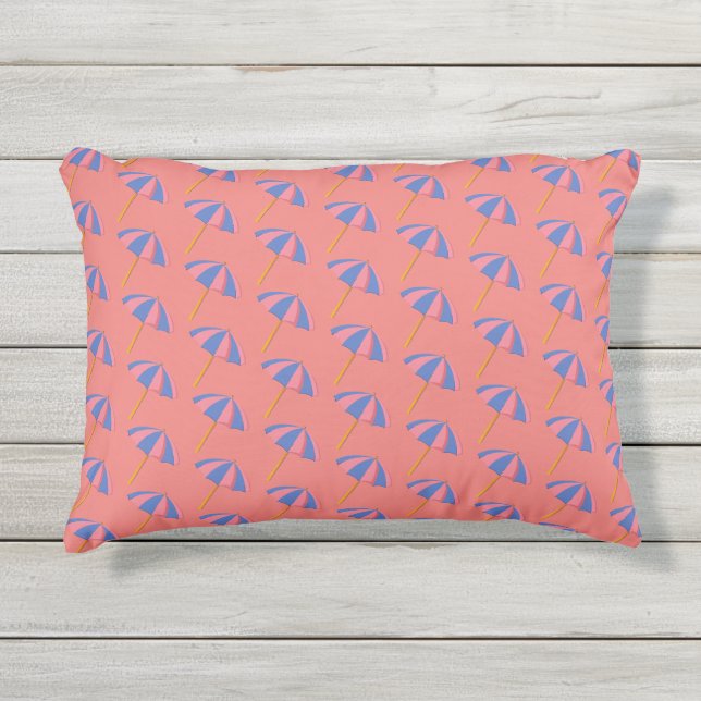 Coussin d'accentuation d'un parapluie de plage de  (Devant)
