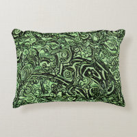 Coussin d'accentuation Enigma verte