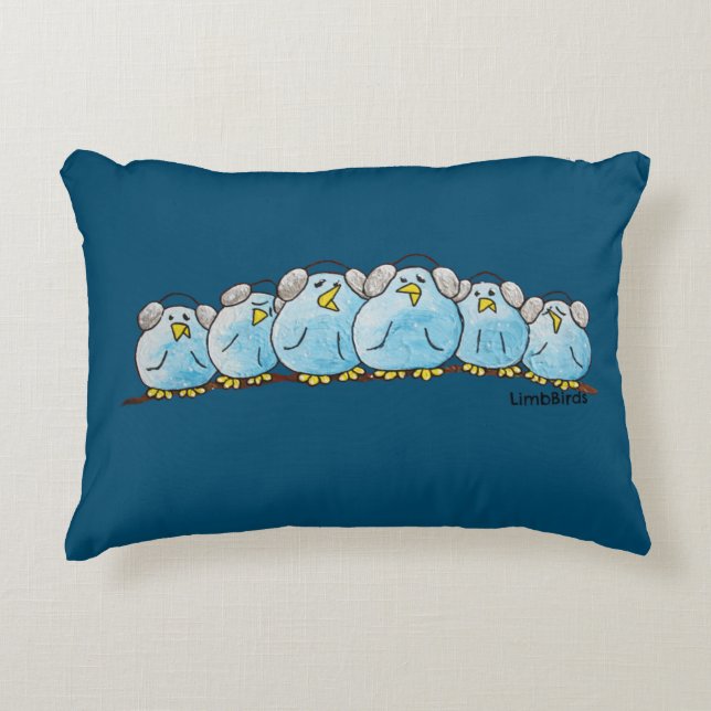 Coussin d'accentuation LimbBirds (Devant)