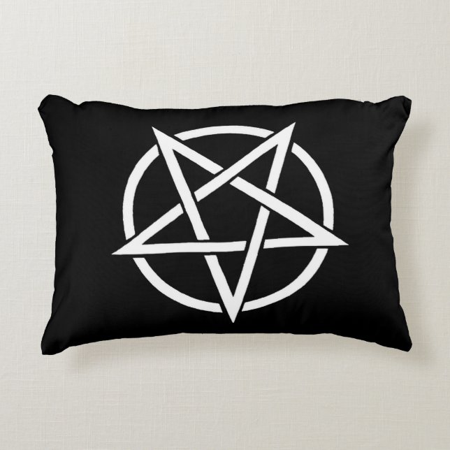 Coussin d'accentuation noir (Devant)