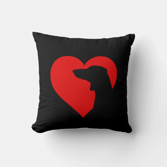 Coussin Dachshund (Recto)