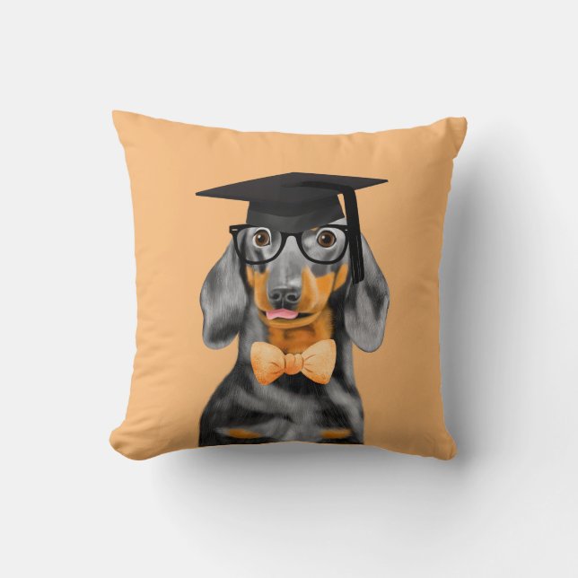 Coussin Dachshund Pedigree (degré animal de compagnie) Jet (Recto)