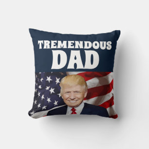 Coussin DAD FÊTE DES PÈRES DONALD TRUMP Jeu d'oreiller