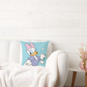 Coussin Daisy Duck envoie un baiser