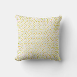 Coussin Daisy Matinal Ensoleillé Floral Aquarelle