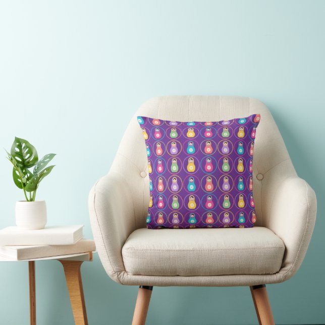 Coussin Daisyflower Matryoshka (Chaise)