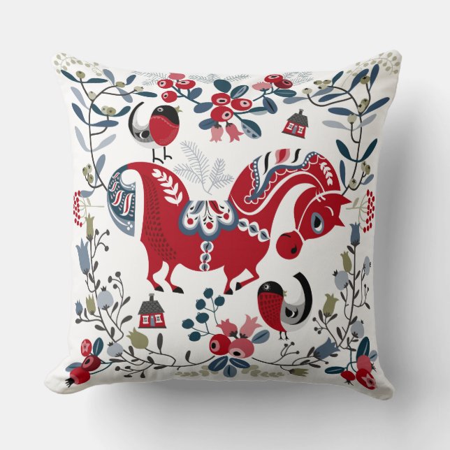 Coussin Dalahäst (Recto)
