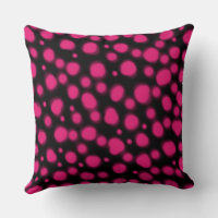 dalmate points poster de animal rose et noir tache
