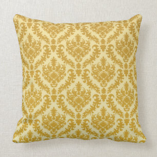 Coussin Damassé d'or