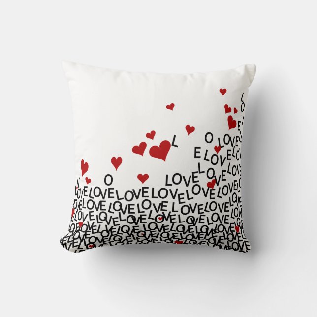 Coussin d'amour de la Saint Valentin (Recto)