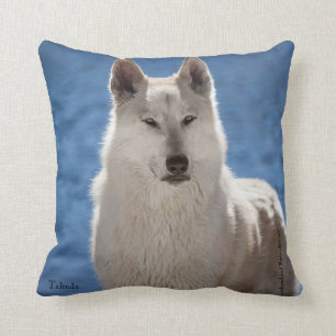 Coussin d'amour de loup
