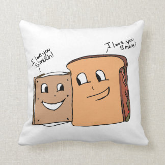 Coussin d'amour de sandwich