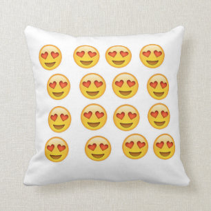 Coussin d'amour d'Emoji