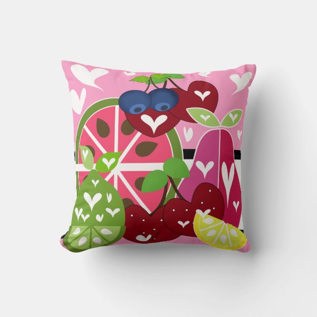 Coussin d'amour des fruits (Recto)