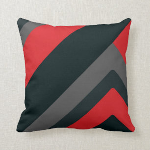 Coussin dans le style abstrait géométrique moder