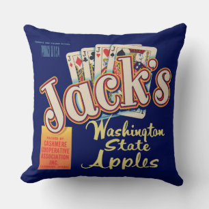 Coussin Dans les années 1950, Jack’s Washington State Appl