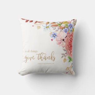 Coussin Dans Toutes Les Choses Remercient - 1 Thes. 5:18