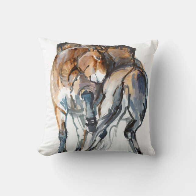 Coussin Danse de puissance (Recto)