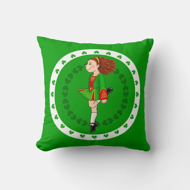 Coussin Danse irlandaise (Recto)