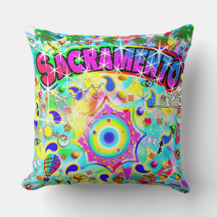 Coussin Danse mystique de Sacramento 