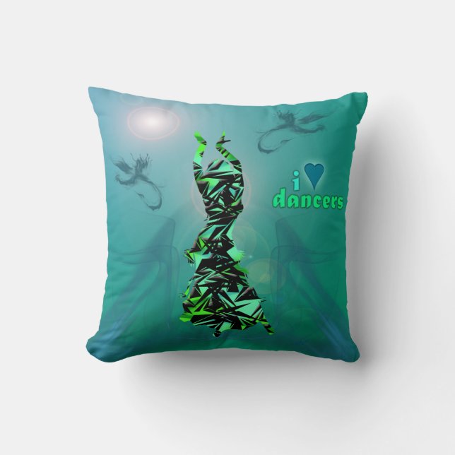 Coussin Danseur *Jinx* (Recto)