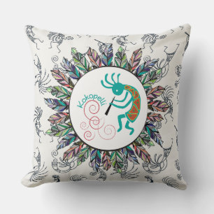 Coussin Danseur Kokopelli