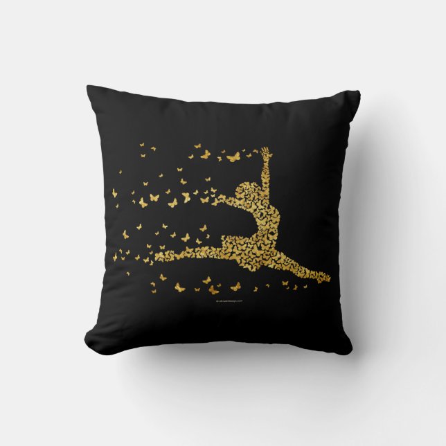 Coussin Danseur papillon (Recto)