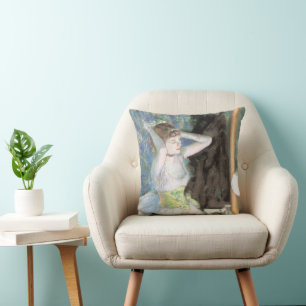 Coussin Danseuse dans sa loge d'Edgar Degas