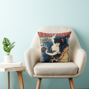 Coussin Danseuse flamenca Art nouveau vintage, Ambassadeur