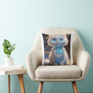 Coussin d'aquarelle Whimsical Dragon