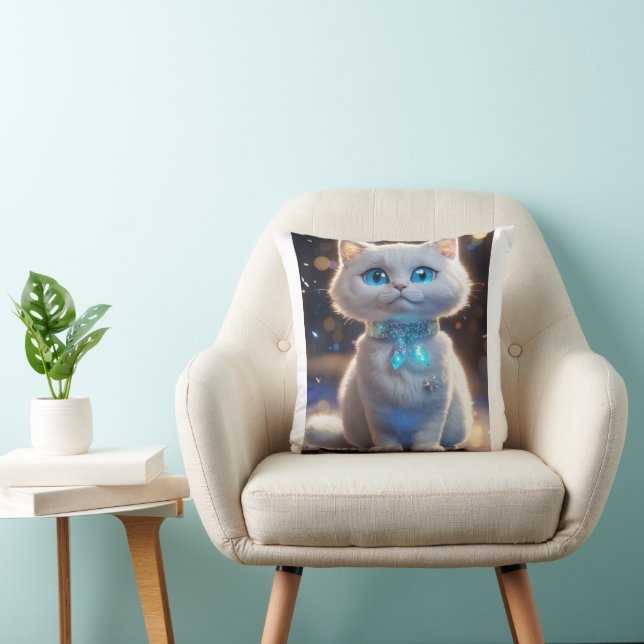 Coussin d'aquarelle Whimsical Dragon (Chaise)