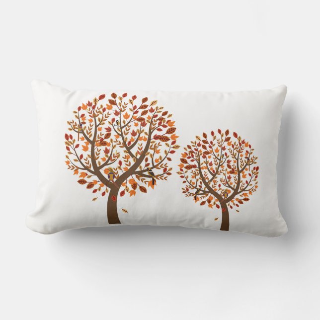 Coussin d'arbre d'automne (Recto)