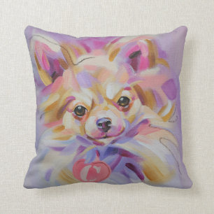 Coussin d'art de chiwawa