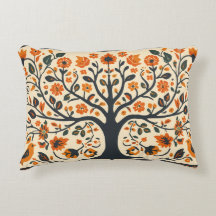 Coussin d'art indien populaire dans le monde