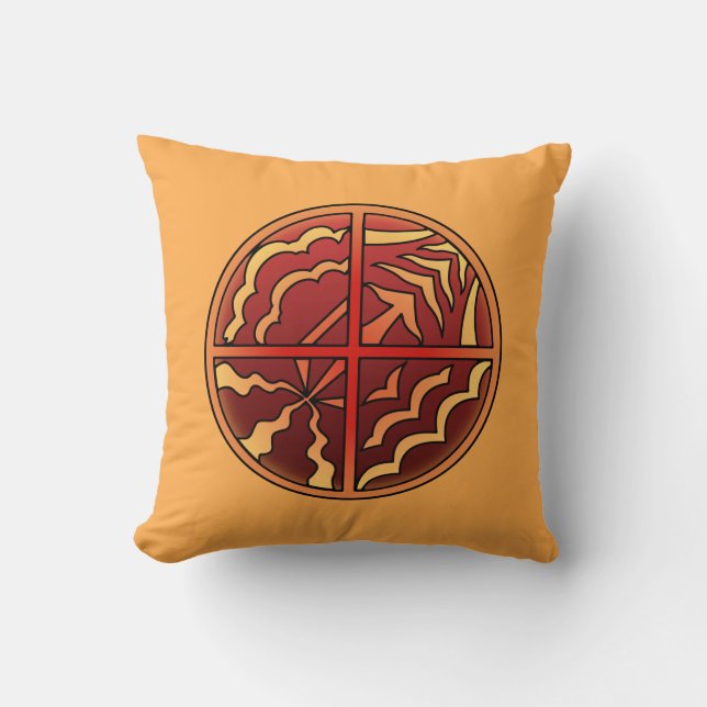 Coussin d'art tribal Coussins d'art des Premières  (Recto)