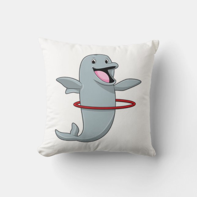Coussin Dauphin à Endurance entraînement avec pneus Fitnes (Recto)