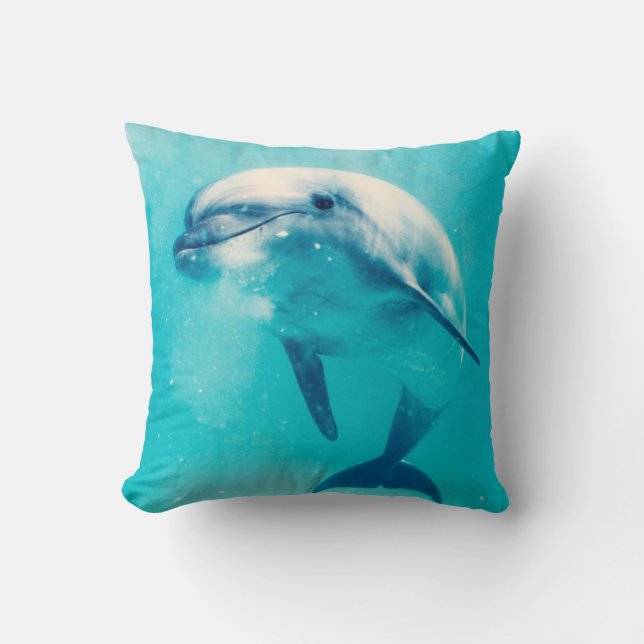 Coussin Dauphin de Bottlenosed sous-marin (Recto)
