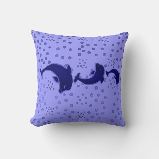 Coussin Dauphins (Recto)