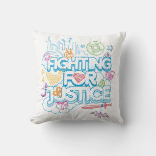 Coussin DC Super Hero Girls Fighting For Justice