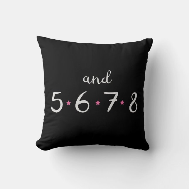 Coussin de 5678 danses (Recto)