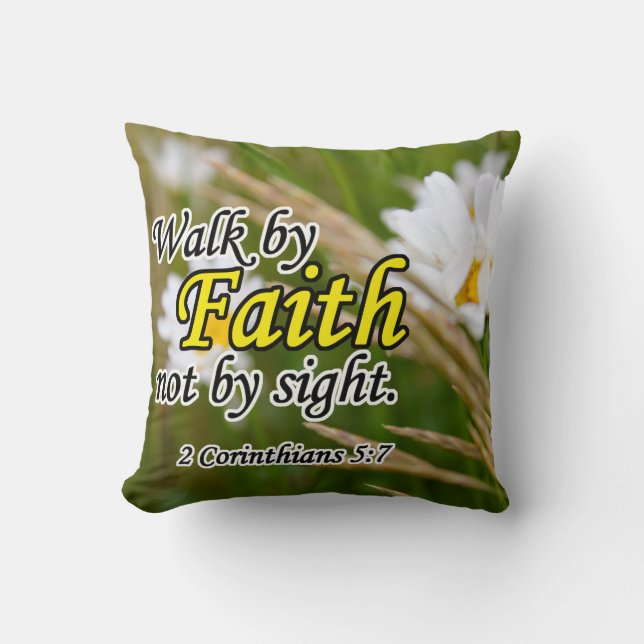 Coussin de 5:7 de 2 Corinthiens (Recto)