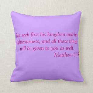 Coussin de 6h33 de Matthew