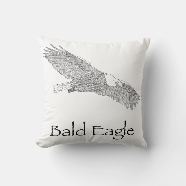 Coussin de Bald Eagle (Recto)