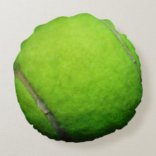 Coussin de balle de tennis jaune