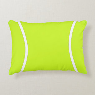 Coussin de balle de tennis jaune vif
