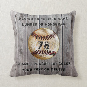 Coussin de baseball personnalisé pour entraîneur