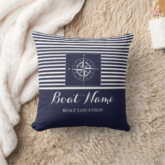 Coussin de bateau personnalisé