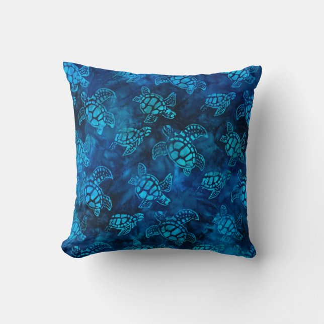 Coussin de batik de Boho (Recto)