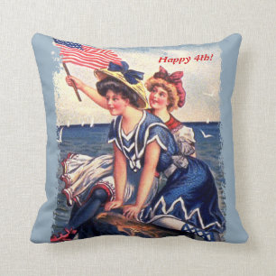 Coussin de beauté de bain patriotique